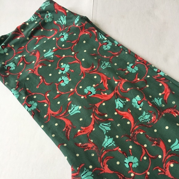 LuLaRoe🧣Holiday Inspired🧣TC Leggings - Picture 1 of 2